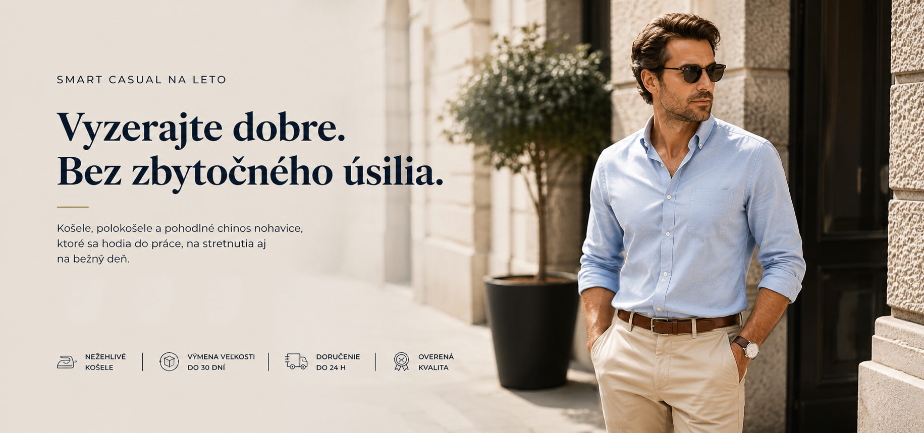 Smart Casual pre mužov 2026
