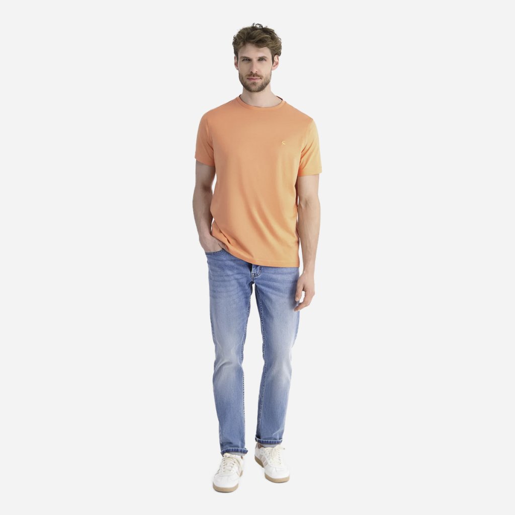 Oranžové basic tričko