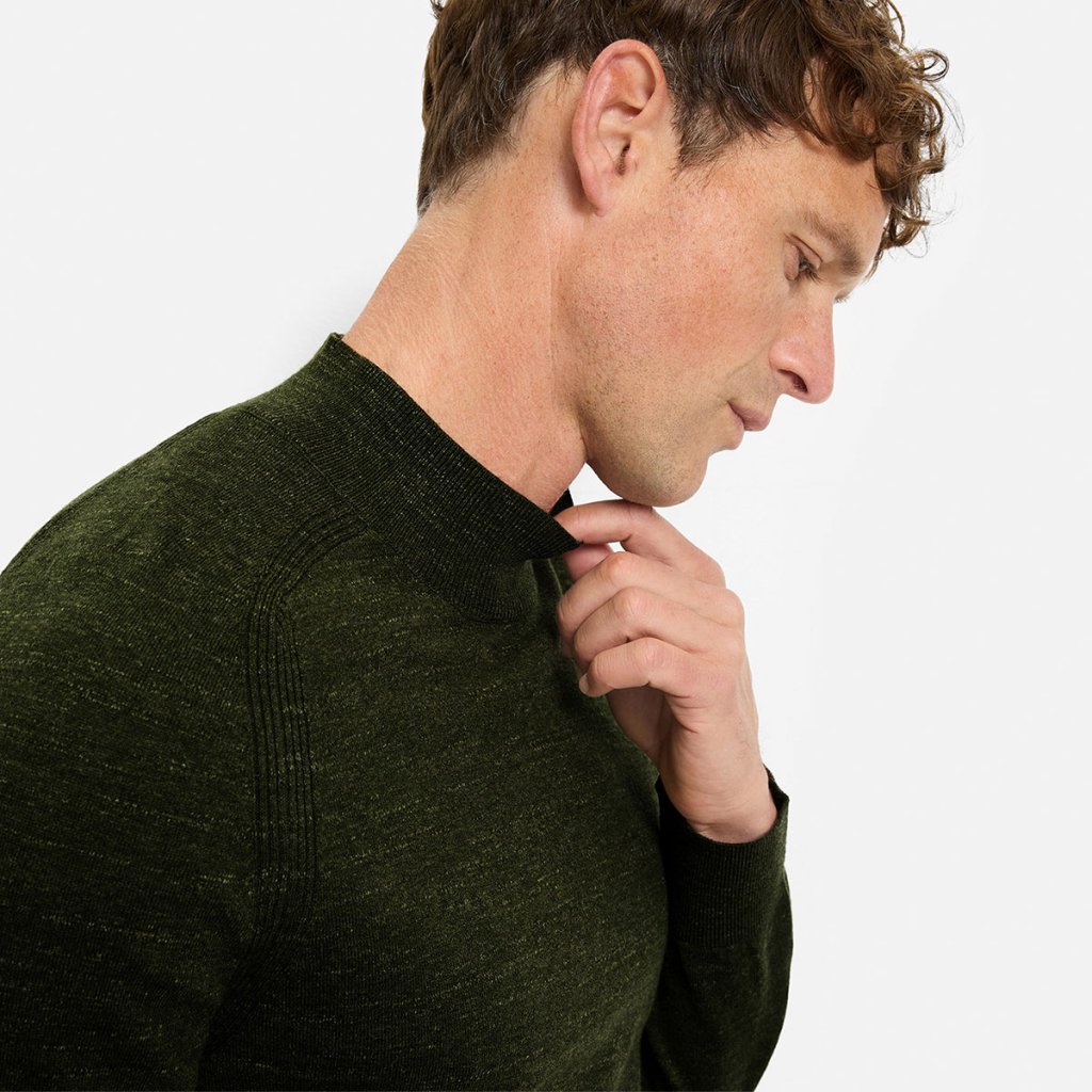 Zelený turtleneck OLYMP