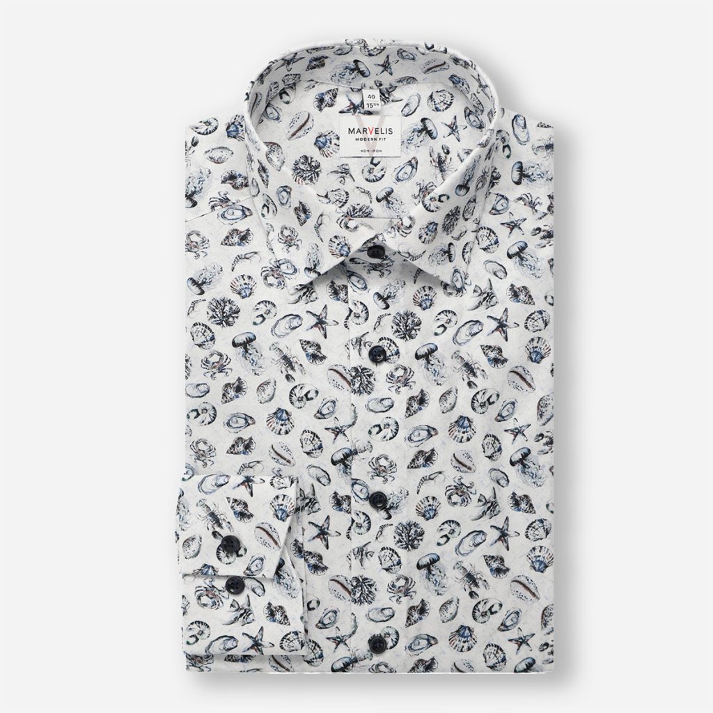 Košeľa Marvelis Modern fit