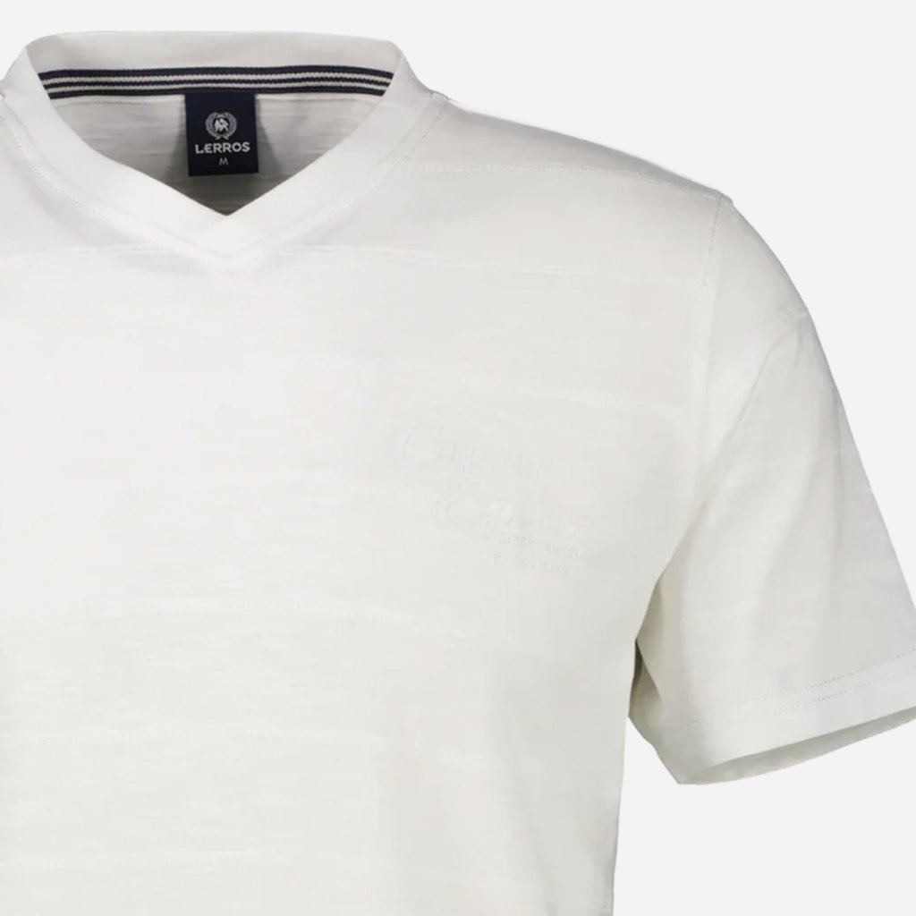 Pánske pletené tričko LERROS so sofistikovanou textúrou