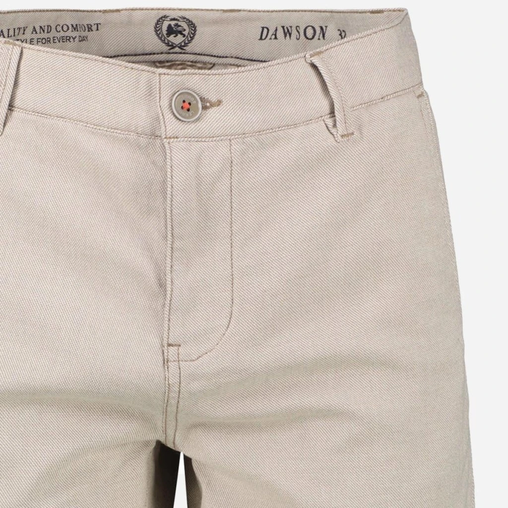 Detail béžových bermúd LERROS Medium Kitt