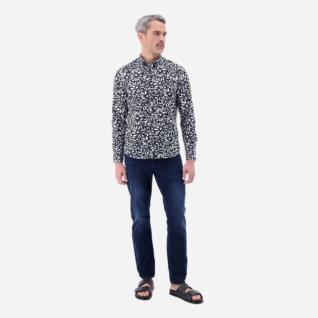 Styling pánskej kvetinovej košele LERROS s nohavicami