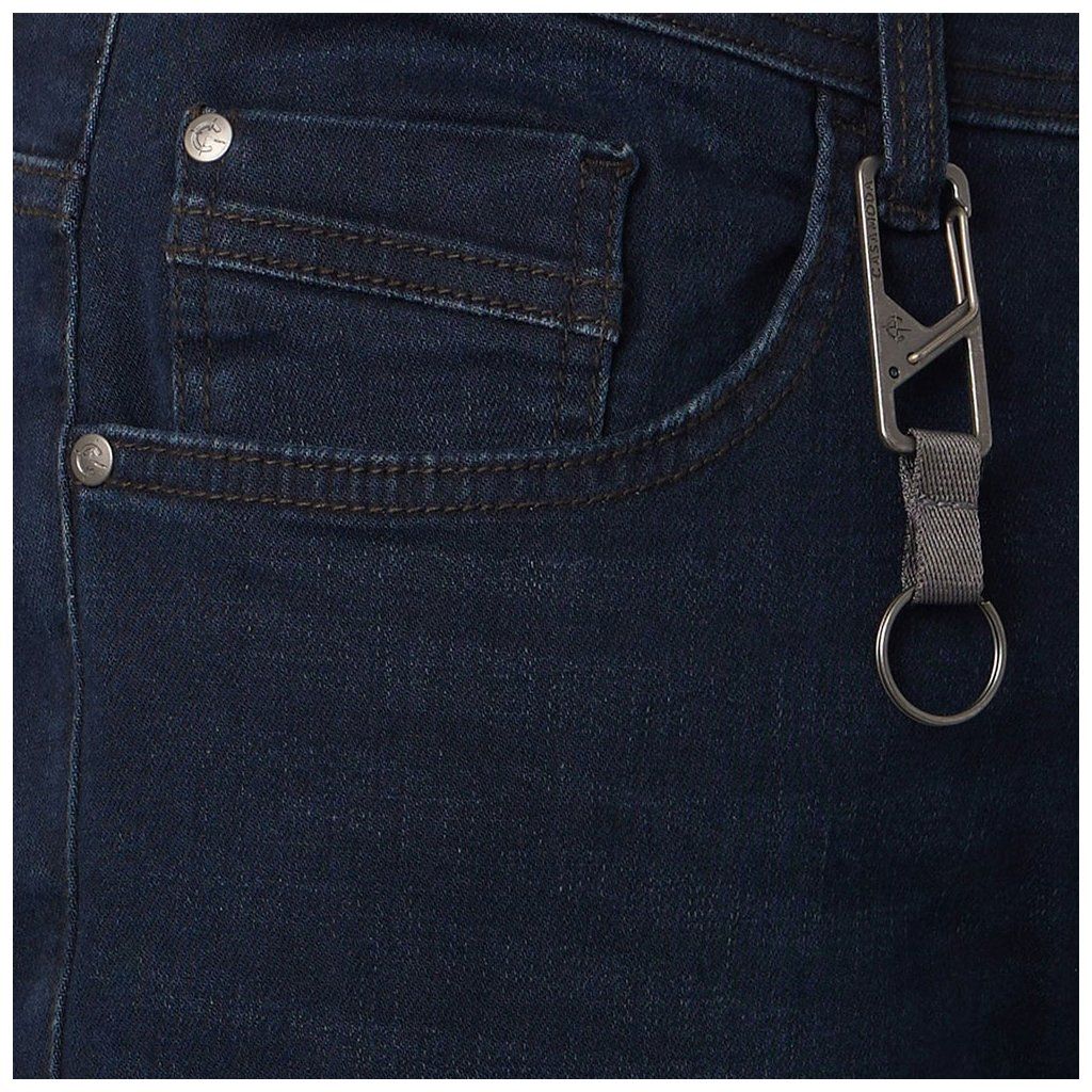 Detail tmavomodrých džínsov CASAMODA STEVE – čistý odtieň