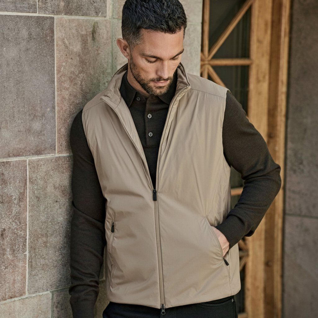 Styling pánskej vesty Tee Jays Purelite