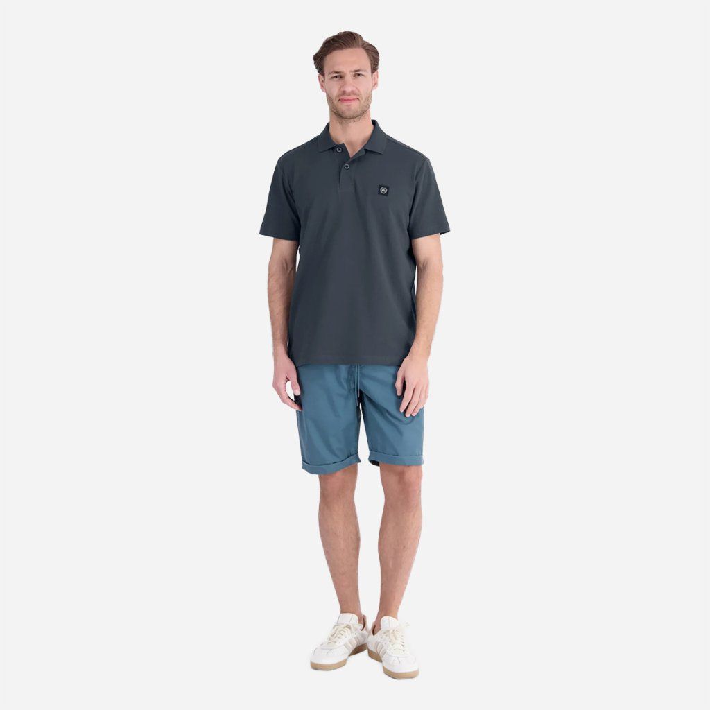 Styling pánskej polokošele LERROS lava grey