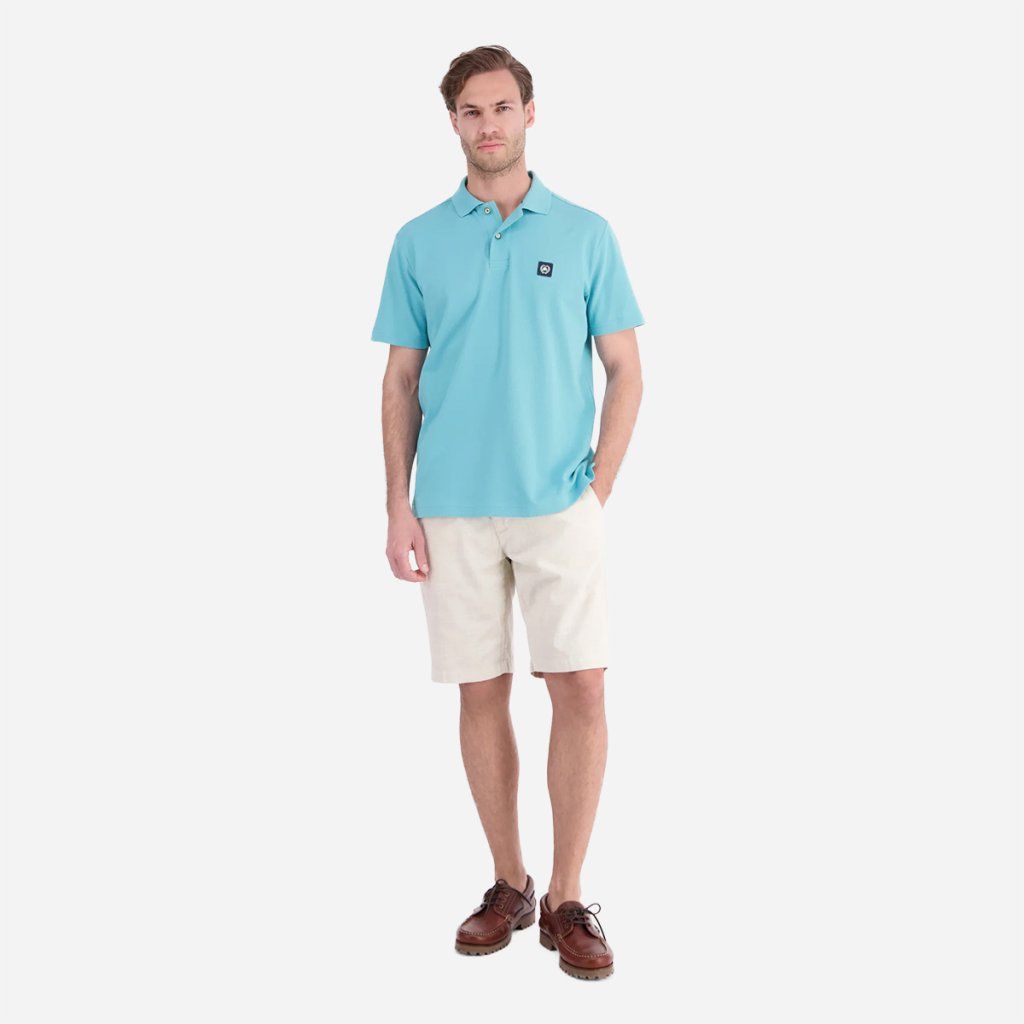 Styling pánskej polokošele LERROS reef blue