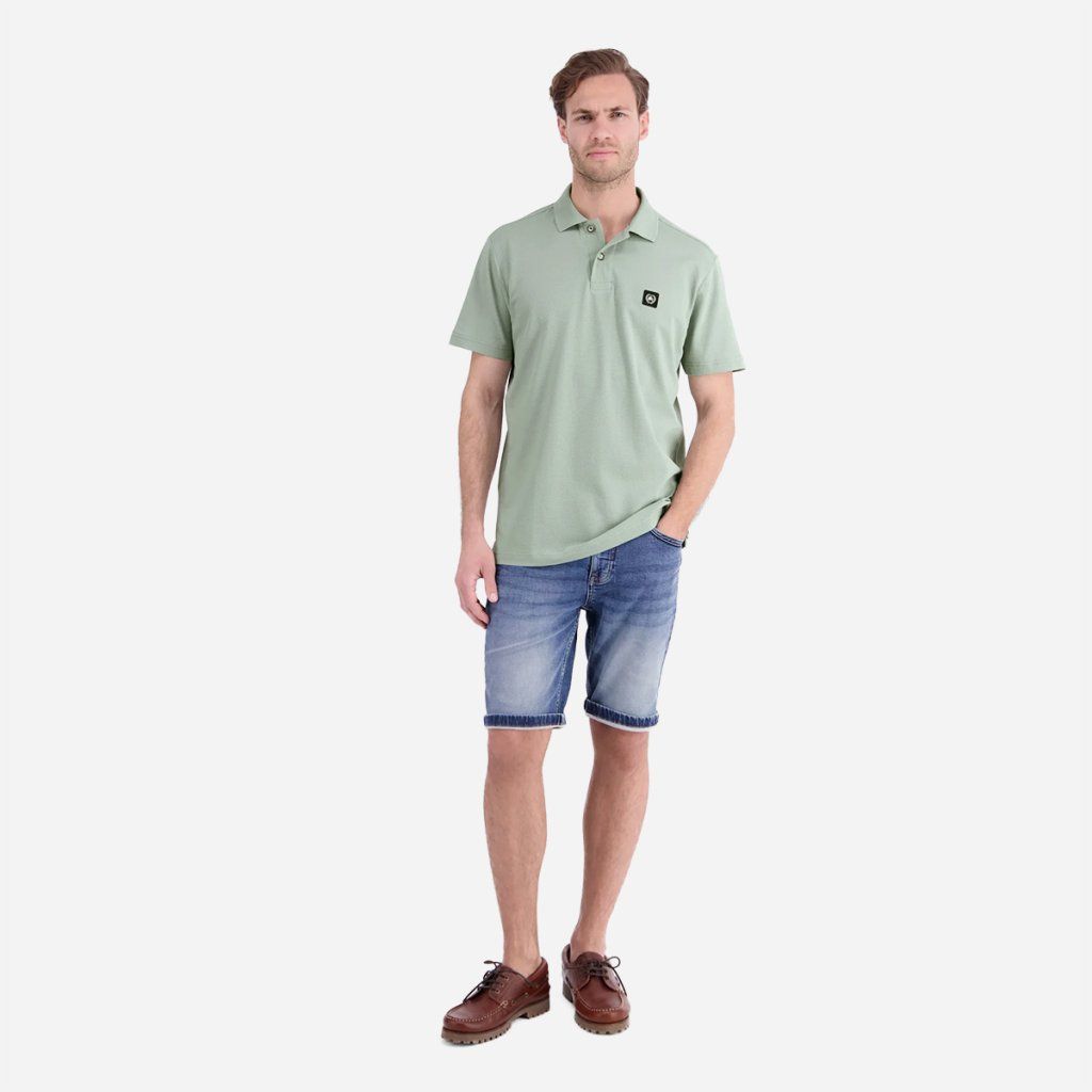 Styling pánskej polokošele LERROS bay green