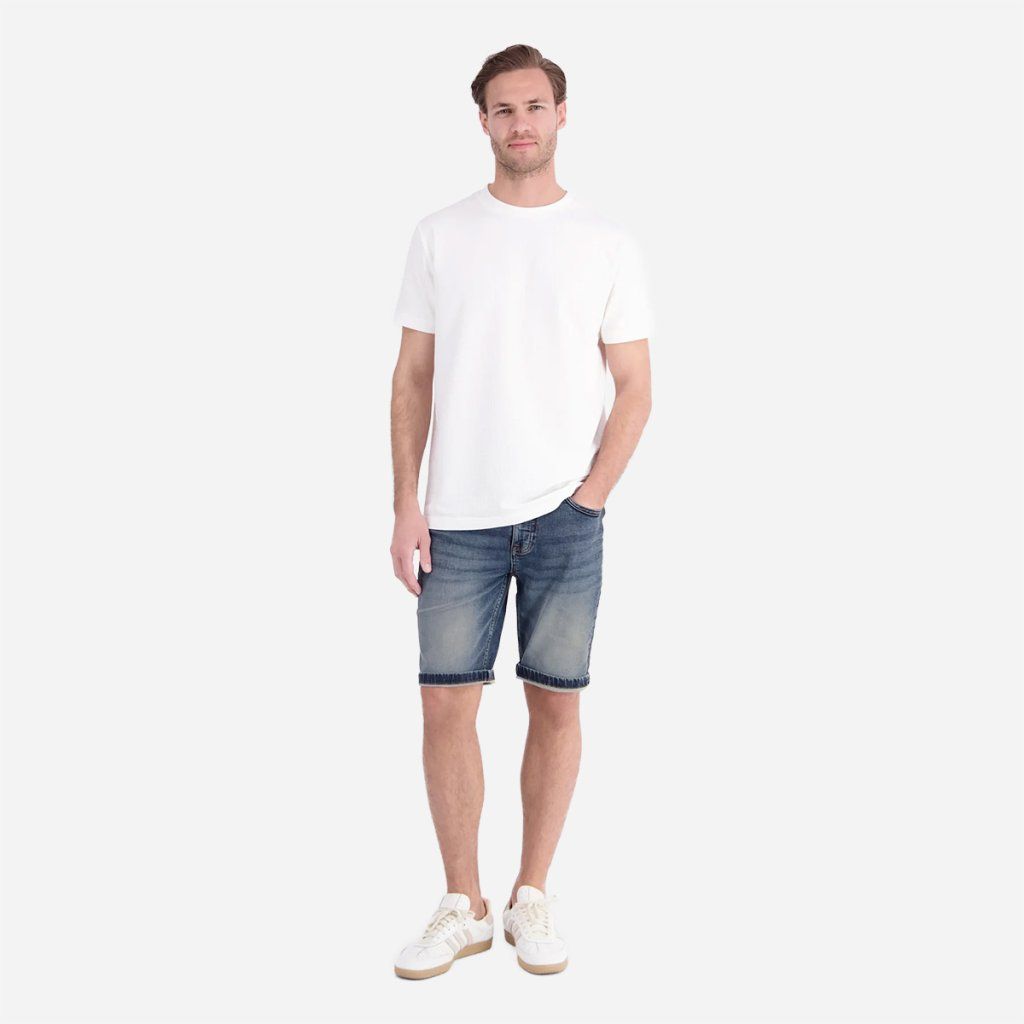 Styling pánskych džínsových kraťasov LERROS BAXTER