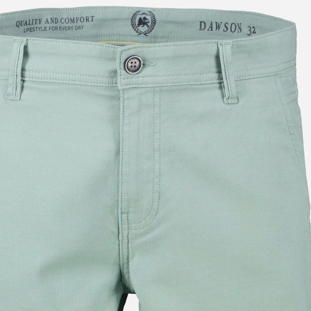 Detail pánskych chino kraťasov LERROS bay green
