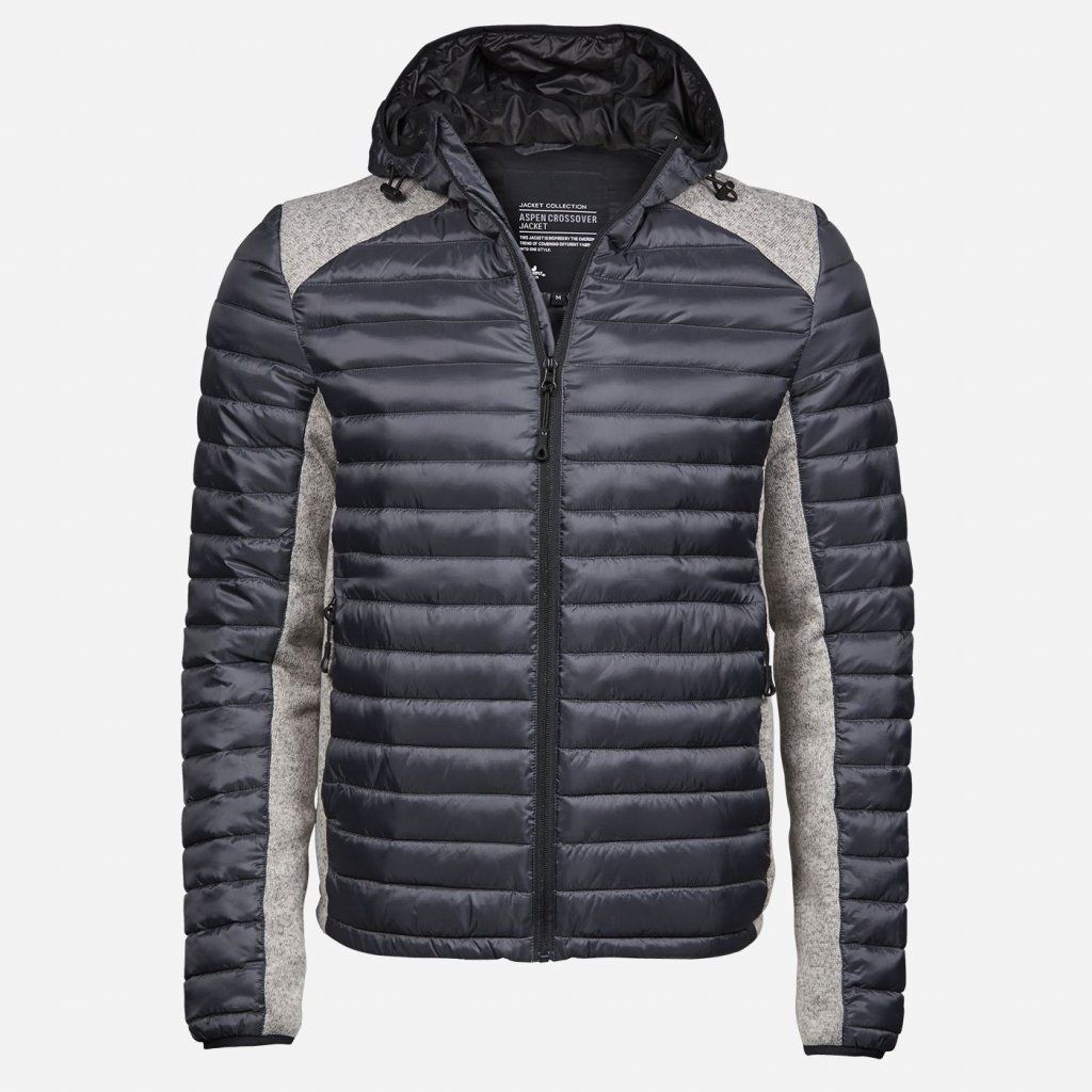 Sivá Tee Jays Hooded Outdoor Crossover 9610