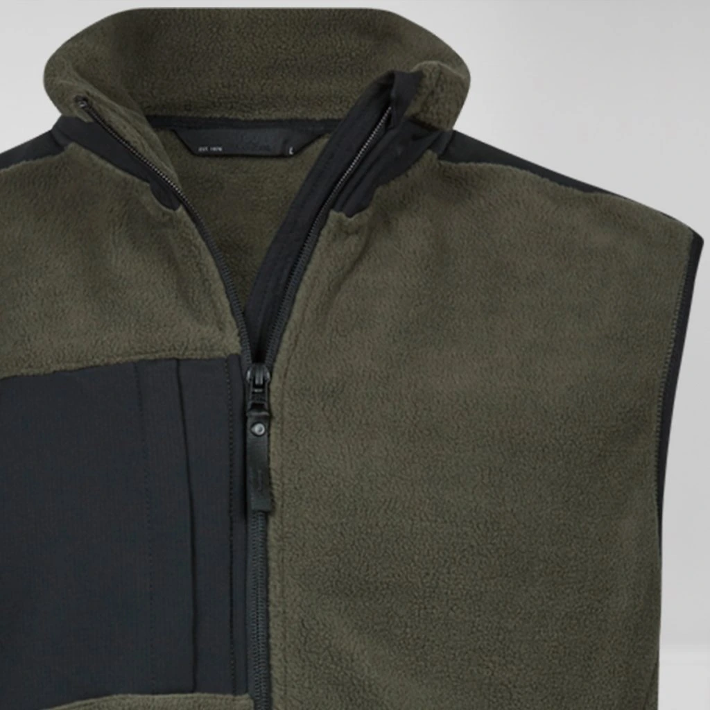 Detail flísovej vesty Tee Jays Mountain Fleece